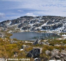 Ruta desde Lagoa Comprida a Lagoa Redonda en Serra da Estrela