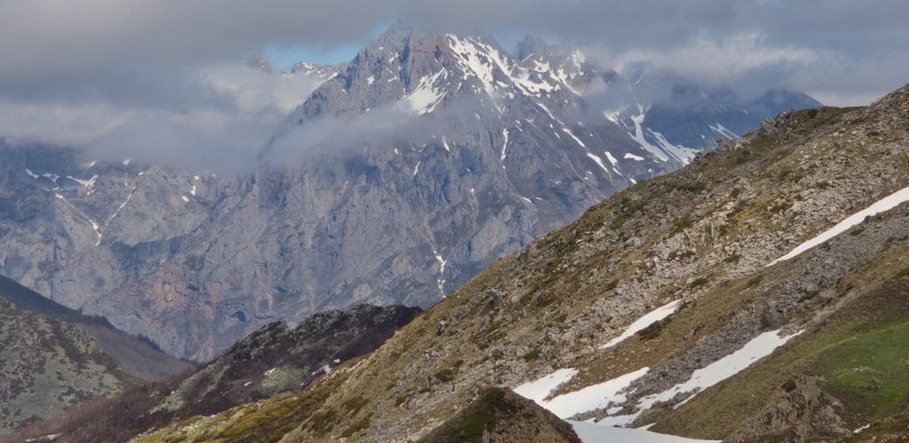 Vista desde Pico Jario. Soto de Sajambre (Picos de Europa)