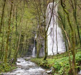 Fervenza de Vilagocende, una de las más bonitas cascadas de Galicia