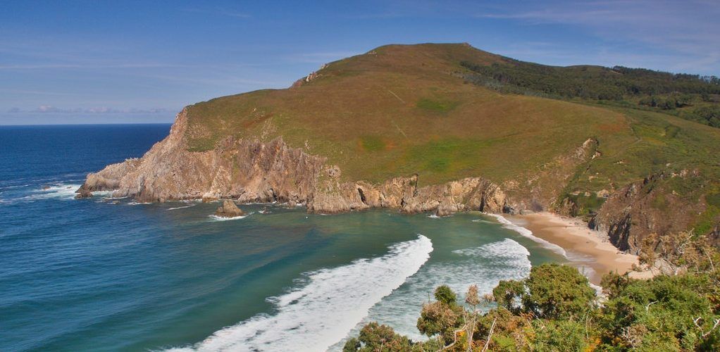 Playa de Campelo en Senda Artabra