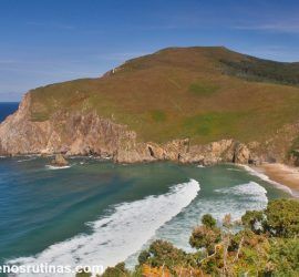 Playa de Campelo en Senda Artabra