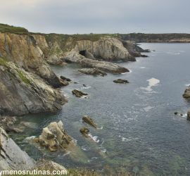 Cabo Blanco en la senda costera de Viavélez a Tapia de Casariego