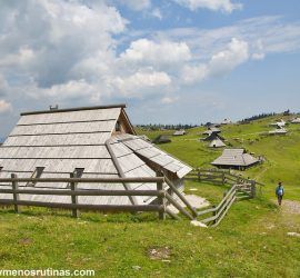 Velika Planina en Eslovenia