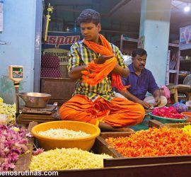 Mercados del sur de India