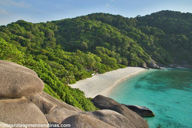Playa en Islas Similan
