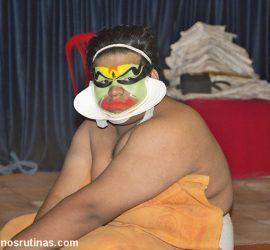 Danza Kathakali en Tekkady