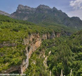 Cañon de Añisclo en Pirineos Huesca