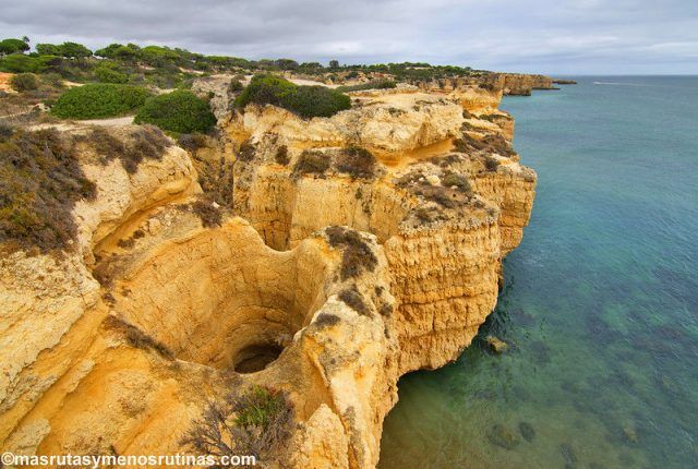 Ponta do Castelo en la Costa de Albufeira _ Algarve