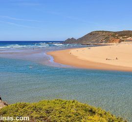 Praia da Amoreira en Aljezur