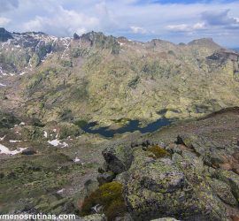 Vistas del Circo de Gredos desde el Pico Morezón
