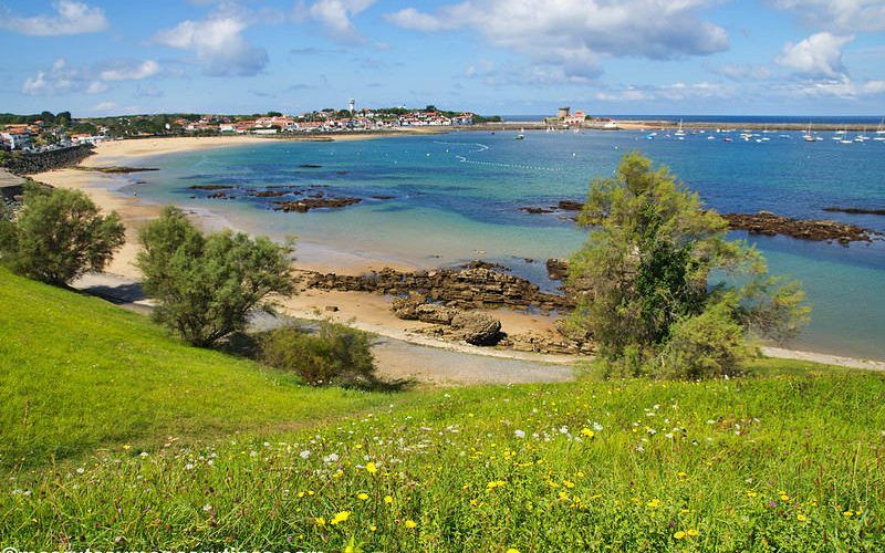 Saint Jean de Luz en la costa del País Vasco francés