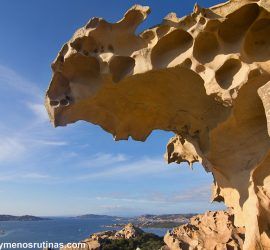 Roca del Oso en Capo d'Orso en Palau