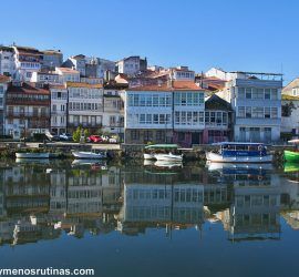 Betanzos en la etapa 3 del Camino Inglés