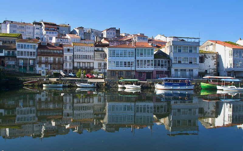 Betanzos en la etapa 3 del Camino Inglés