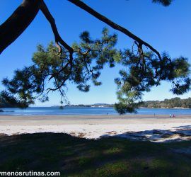 Praia da Magdalena en Cabanas_ Etapa 2 del Camino Inglés
