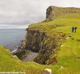 Nest Point en el noroeste de la Isla de Skye