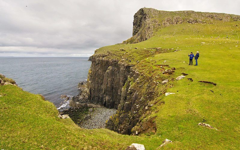 Nest Point en el noroeste de la Isla de Skye