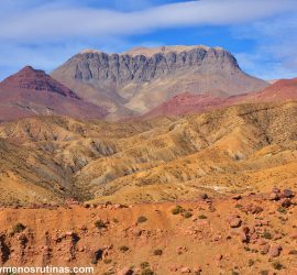 Carretera R307 de Skoura a Demnat por el Alto Atlas