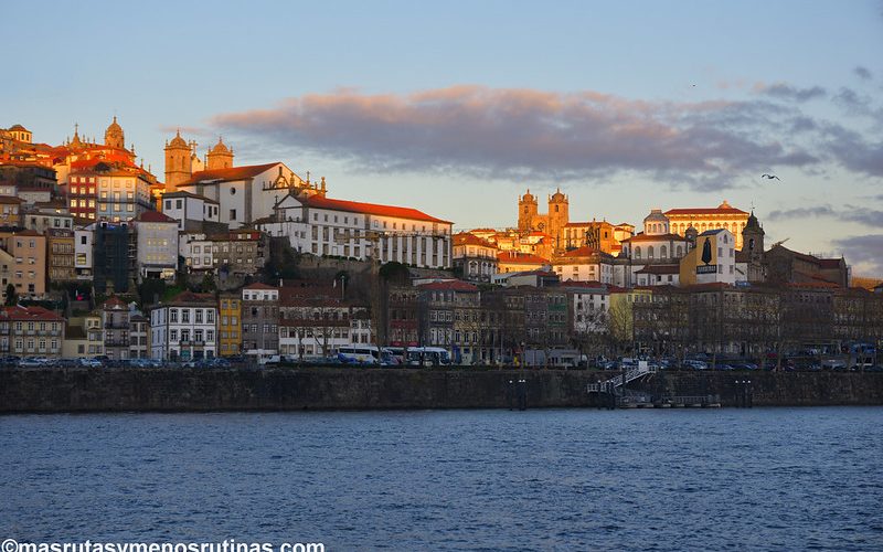 Vista de Oporto y río Douro