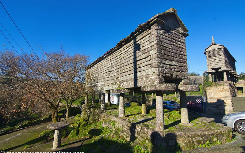 Olveiroa en la etapa 3 del Camino a Fisterra de Santa María a Dumbría