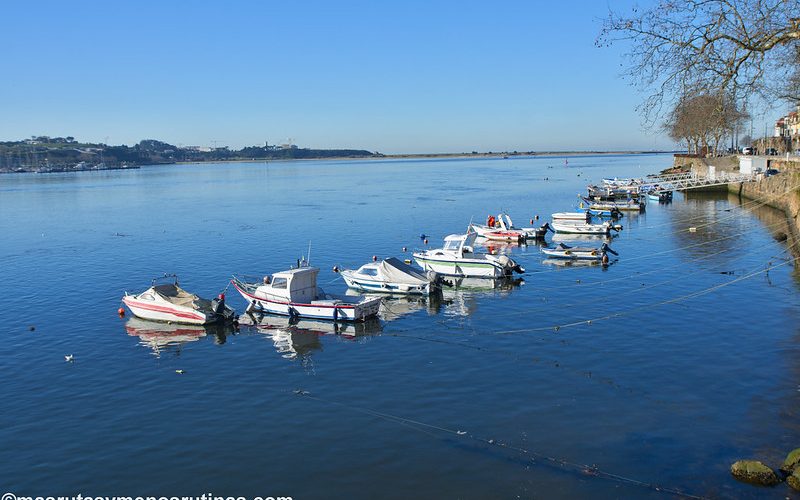 Foz do Douro en la etapa 1 del Camino portugués de la costa