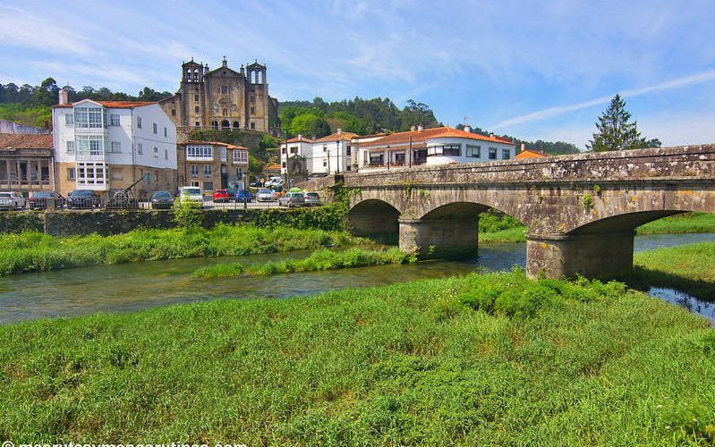 Padrón en la etapa 12 del Camino portugués de la costa