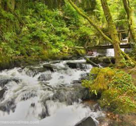 Ruta dos muiños do río das Gándaras en Vilasantar