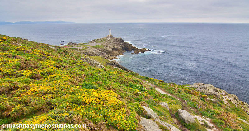 Punta do Roncudo en la etapa 2 del Camiño dos Faros de Niñóns a Corme