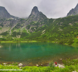 Lago Verde en Tatras (Zelene Pleso)