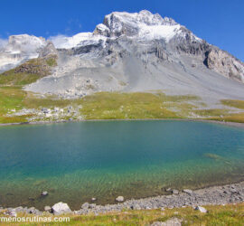 Lago en Col de la Vanoise_ Alpes franceses