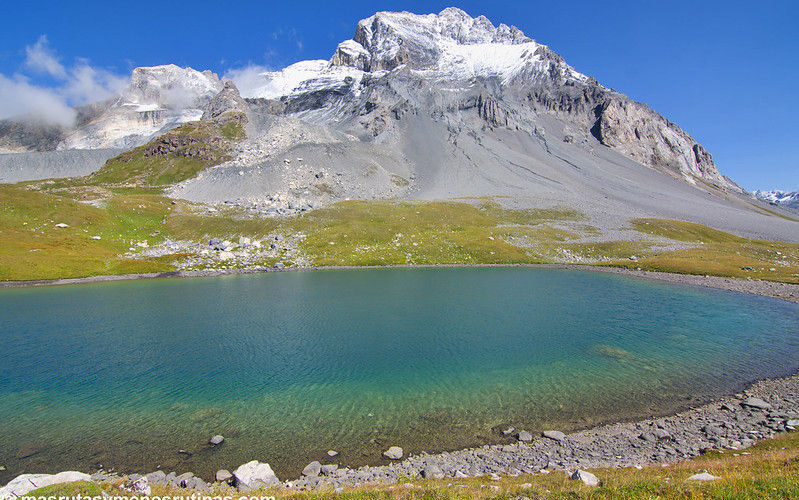 Lago en Col de la Vanoise_ Alpes franceses