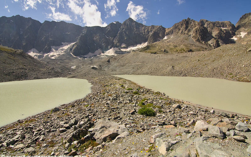 Lagos d'Arsine en Parque Nacional Ecrins