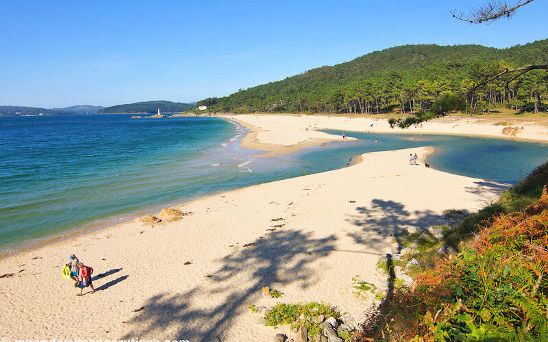 Praia de Lago en la etapa 7 del Camiño dos Faros de Camariñas a Muxía