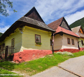 Vlkolinec es una de las aldeas típicas de Eslovaquia
