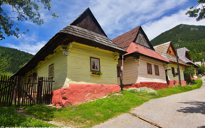 Vlkolinec es una de las aldeas típicas de Eslovaquia
