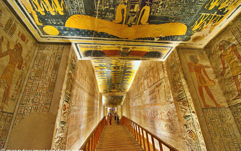 Valle de los reyes en Luxor