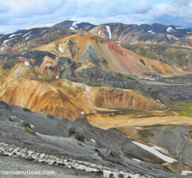 Ruta a los Picos Brennisteinsalda y Blákhrúkur en Landmannalaugar