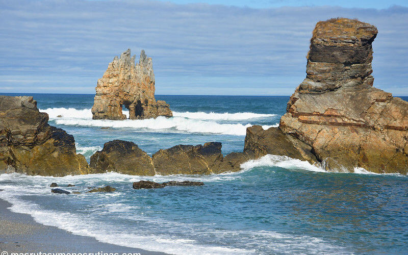 Playa de Portizuelo en Luarca